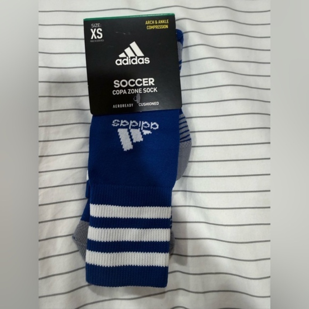 ADIDAS Soccer Socks Youth Boys & Girl Size XS